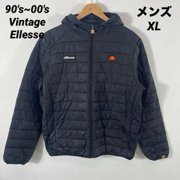 00년대 90년대 빈티지 엘레쎄 다운 자켓 블루종