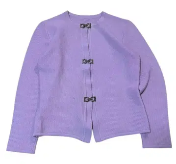 90s Ferragamo 빈티지 라이트 핑크 가디건