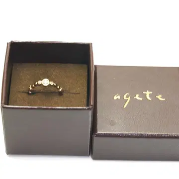 아가트 agete 오팔 반지 K10YG 3호 1.2g