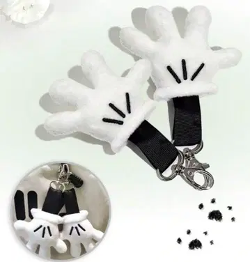 [현품 한정] 미키마우스 그로브 키링 2개 세트