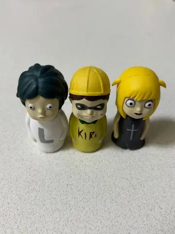 데스노트 손가락 인형 키라 야가미 라이토 엘