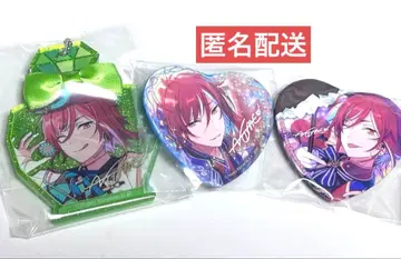 앙스타 사카사키 나츠메 아크링 키링 하트 캔뱃지