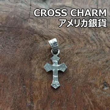 [ 미국 은화 ] 크로스 탑만 / 실버925 컷 코인