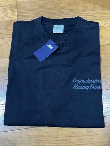루프 휠러 레이싱 팀 T셔츠 블랙 M 미사용품