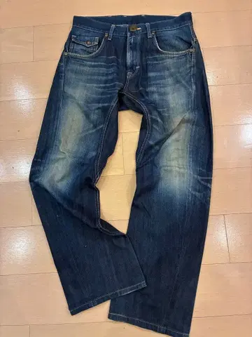 Lee 데님 청바지 32 신치 벨트 포함