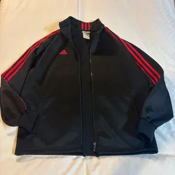 adidas 아디다스 트랙 자켓 저리 블랙 로고 자수