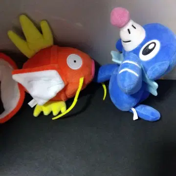 포켓몬 봉제 인형 물결꼬리와 왕콘치