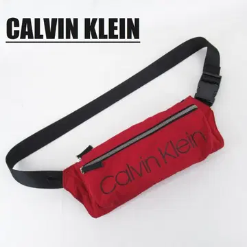 캘빈 클라인 바디백 슬링백 레드