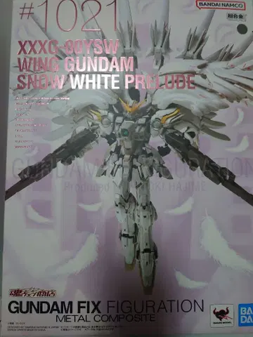 개봉품 METAL COMPOSITE 윙 건담 스노우 화이트 프렐류드