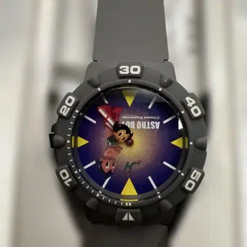 시티즌 아스트로 보이 시계 그레이