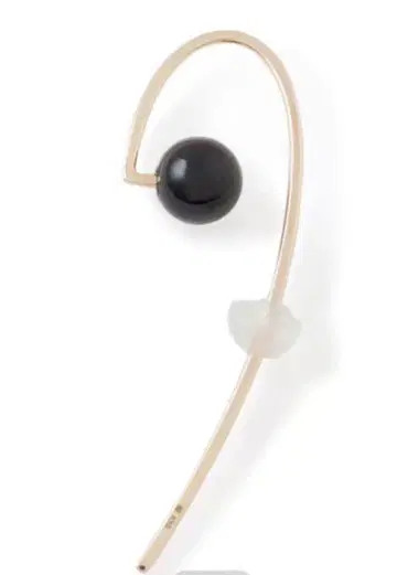 Hirotaka x styling/ Arrow 귀걸이(블랙 오닉스-F)