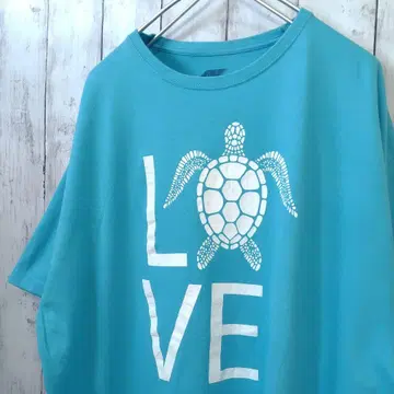 2XL 칸쿤 호텔 수베니어 티셔츠 터콰이즈 블루 멕시코 구제 의류