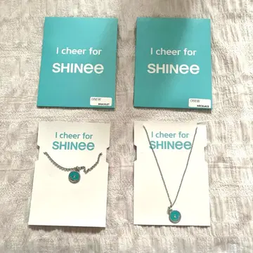 온유 I cheer for SHINee 목걸이 팔찌 새상품