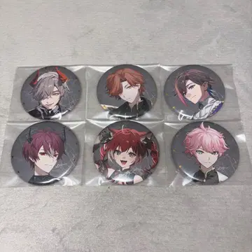 CR Crazy Raccoon 할로윈 캔뱃지 6개