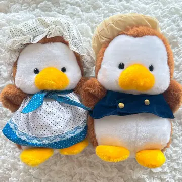 골동품 LITTLE HOUSE 봉제 인형 레트로 펭귄