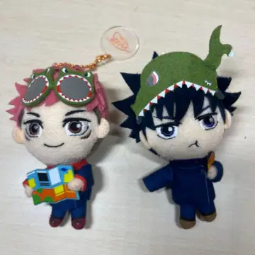 주술회전 후시구로 메구미 이타도리 유우지 마스코트 키체인