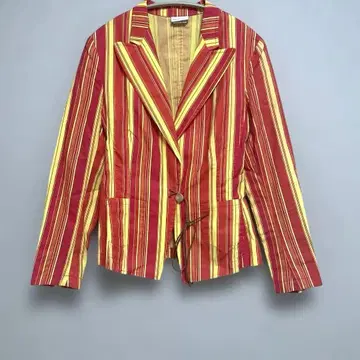 DRIES VAN NOTEN 자켓 코튼 스트라이프