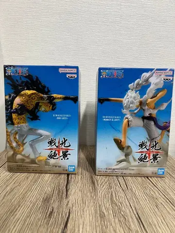 원피스 롭 루치와 루피의 피규어