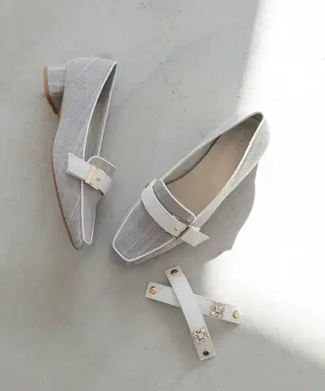 Randa 2WAY 벨트 스퀘어토 로퍼 3L