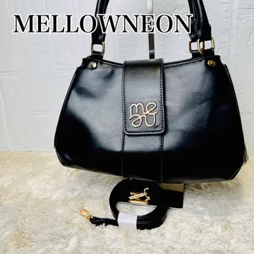 mellowneon 메로우네온 2way 숄더백 블랙 골드