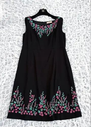 마리엘 퍼 에프데 자수 원피스 13 빅 사이즈 새상품급