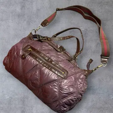 레어 [ archive ] 러셋 퀼팅 백 Y2K 2way 퍼플