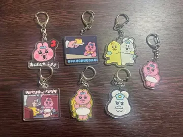 빤쮸토끼, 늼포참, 키미마로 아크릴 키링 7개 세트