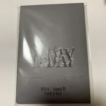 SUGA Agust D TOUR D DAY 공식 굿즈