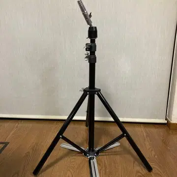 선단 분리형 삼각대 스탠드 컷 가발 클램프 미용사 커버 포함