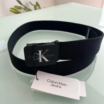캘빈 클라인 진스 블랙 벨트 남성용