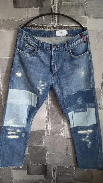 Niche. 패치워크 데님 팬츠