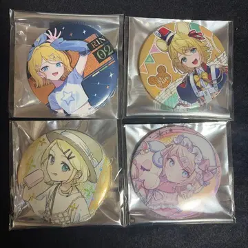 카가미네 린 캔뱃지 세트