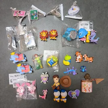 디즈니 캐릭터 세트 묶음 판매 가챠가챠 낱개 판매 가능