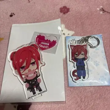 블루 록 치기리 효마 아크릴 스탠드, 키링 세트