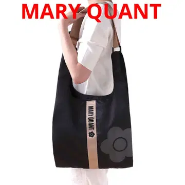 [미사용 새상품] 마리 퀀트 2WAY 에코백 케이스 포함 블랙