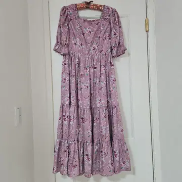 엑시즈팜 레드 라벨 반팔 원피스