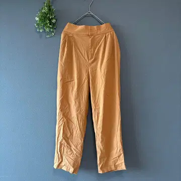 MK 미쉘클랑 [M] 고급 내추럴 매끄러운 터치 하이웨스트 슬랙스