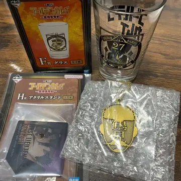 츠루미 토쿠지로 3개 세트 골든 카무이 제일복권 금괴 쟁탈편