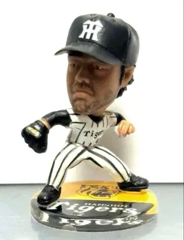 레어 [ 한신 타이거즈 트레이딩 피규어 ] 시모야나기 츠요시