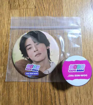 ASTRO 차은우 kcon 캔뱃지 마스킹 테이프