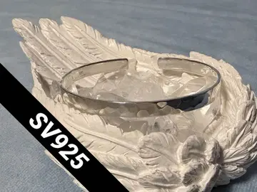 실버 925 망치 무늬 뱅글