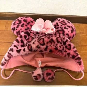 미니 팬캡 레오파드 무늬