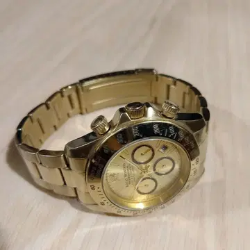 ROYAL MONTRES MR-7890M 배터리 교환 완료 작동품 골드