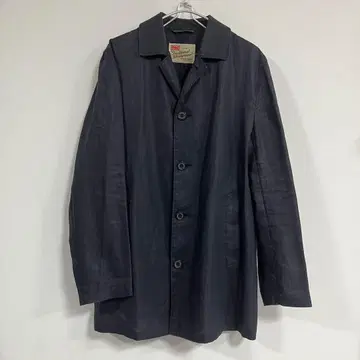 트래디셔널 웨더웨어 린넨 스텐카라 코트 L