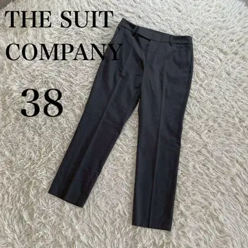 더 수트 컴퍼니 슬랙스 테이퍼드 팬츠 그레이 M 사이즈