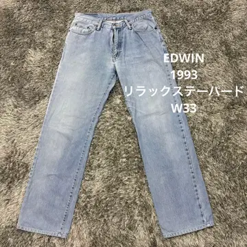 [ A23 ] EDWIN 1993 릴랙스 테이퍼드 W33 에드윈 청바지