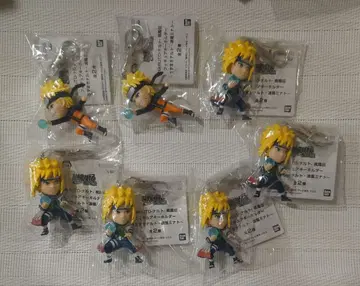 NARUTO 나루토 피규어 키링 나루토 2개 미나토 5개