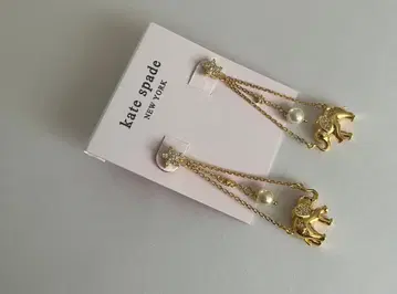 케이트 스페이드 뉴욕 코끼리 모양 스터드 귀걸이