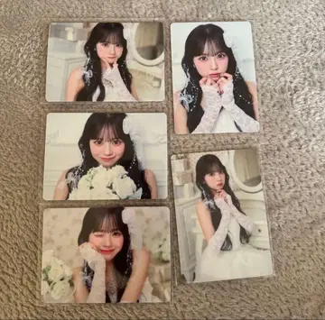 큐스토 마스다 아야노 생일 트레이딩 카드 5장 세트