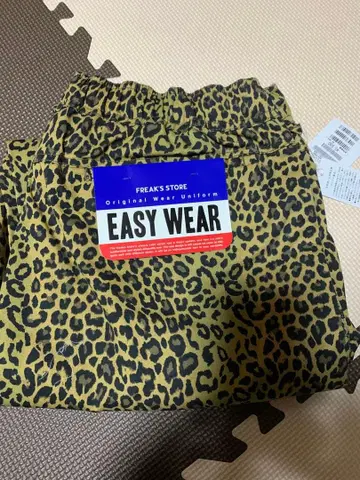 FREAK'S STORE 레오파드 무늬 이지 팬츠